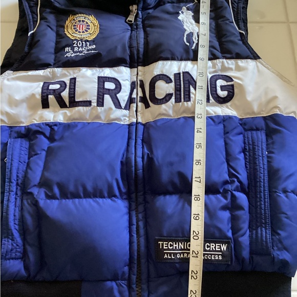 100% Authentic, Polo Ralph Lauren RL USA Racing Team 24 2011 edition Vest - Picture 10 of 15